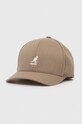 Kangol șapcă din amestec de lana cu un amestec de lana bej 8650BC.TP207