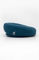 Vunena beretka Kangol bez uzorka zelena K3107ST.MT401