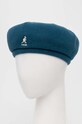 Kangol beret wełniany K3107ST.MT401 zielony AA00
