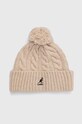 Шапка с примесью шерсти Kangol с добавлением шерсти бежевый K4460SM.BG265