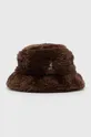brązowy Kangol kapelusz Unisex