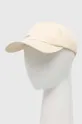 beżowy Pangaia czapka z daszkiem Unisex