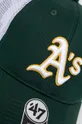47brand czapka z daszkiem  MLB Oakland Athletics zielony