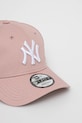 Accesorii New Era șapcă de baseball din bumbac 60244716 roz