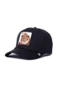 czarny Goorin Bros czapka z daszkiem bawełniana King Unisex