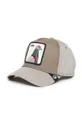 γκρί Βαμβακερό καπέλο του μπέιζμπολ Goorin Bros Pigeon Unisex