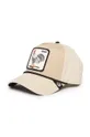 μπεζ Βαμβακερό καπέλο του μπέιζμπολ Goorin Bros Rooster Unisex