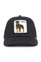 Goorin Bros czapka z daszkiem bawełniana Alpha Dog czarny