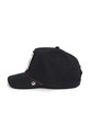 Goorin Bros czapka z daszkiem bawełniana Alpha Dog czarny 101.1133