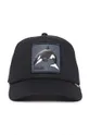 Хлопковая кепка Goorin Bros Killer Whale чёрный
