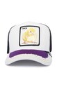 Goorin Bros czapka z daszkiem z domieszką jedwabiu Silky Chick 101.1282 biały AA00