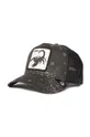 μαύρο Καπέλο μπέιζμπολ από λινό ύφασμα Goorin Bros Diamonds and Pearls Unisex