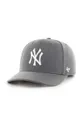 szary 47 brand czapka z daszkiem z domieszką wełny MLB New York Yankees Unisex