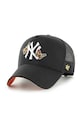 47 brand șapcă de baseball din bumbac MLB New York Yankees bumbac negru B.ICNDT17CTP.BK