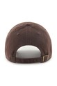47 brand czapka z daszkiem bawełniana MLB New York Yankees B.NLRGW17GWS.BWE brązowy AA00