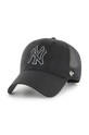 47 brand czapka z daszkiem MLB New York Yankees aplikacja czarny B.BRANS17CTP.BKAQ
