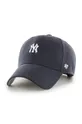 Καπέλο 47 brand MLB New York Yankees με μείγμα μαλλιού σκούρο μπλε B.BRMPS17WBP.NYA