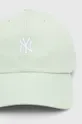 47 brand czapka z daszkiem bawełniana MLB New York Yankees zielony
