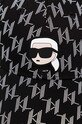 Karl Lagerfeld șapcă de baseball din bumbac 245W3404 negru AA00