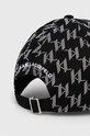 Accesorii Karl Lagerfeld șapcă de baseball din bumbac 245W3404 negru