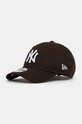 Bavlnená šiltovka New Era NEW YORK YANKEES bavlna hnedá 60471458