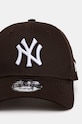 New Era șapcă de baseball din bumbac NEW YORK YANKEES 60471458 maro AA00
