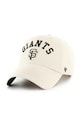Хлопковая кепка 47 brand MLB San Francisco Giants аппликация бежевый B.CLBFB22GWS.Y0