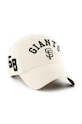 Хлопковая кепка 47 brand MLB San Francisco Giants B.CLBFB22GWS.Y0 бежевый AA00