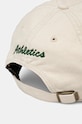 Akcesoria 47 brand czapka z daszkiem bawełniana MLB Oakland Athletics B.CLBFB18GWS.Y0 beżowy