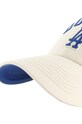 Хлопковая кепка 47 brand MLB Los Angeles Dodgers бежевый B.CLBFB12GWS.Y0