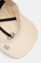 Хлопковая кепка 47 brand MLB New York Yankees бежевый B.RGW17GWS.NTB