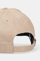 Akcesoria 47 brand czapka z daszkiem bawełniana MLB New York Yankees B.BSRNR17GWS.KHA beżowy