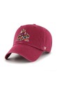 Бавовняна бейсболка 47 brand NHL Arizona Coyotes аплікація червоний H.RGW21GWS.CAD