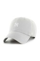 47 brand șapcă de baseball din bumbac MLB New York Yankees bumbac gri B.BSRNR17GWS.GYB