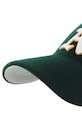 Akcesoria 47 brand czapka z daszkiem z domieszką wełny MLB Oakland Athletics B.CHSMD18WIS.DG zielony