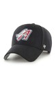Шерстяная кепка 47 brand MLB Los Angeles Dodgers шерсть чёрный BCPTN.CHSMS04WIP.BK97