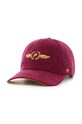 Вельветова кепка 47 brand MLB Philadelphia Phillies аплікація бордо B.SKYMF19EWS.CA