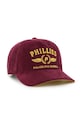 Menčestrová baseballová čiapka 47 brand MLB Philadelphia Phillies burgundské B.SKYLC19EWP.CA