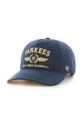 47 brand cappello con visiera in velluto a coste MLB New York Yankees cotone blu navy B.SKYLC17EWP.NY