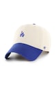 47 brand șapcă de baseball din bumbac MLB Los Angeles Dodgers bumbac bej B.SSTBC12GWS.NT
