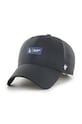 Кепка 47 brand MLB Los Angeles Dodgers аппликация чёрный B.FAIRM12BBU.BK