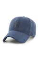 47 brand cappello con visiera in velluto a coste MLB New York Yankees cotone blu navy B.THCKM17EWS.NYA