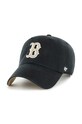 47 brand șapcă de baseball din bumbac MLB Boston Red Sox bumbac negru BCWS.DBLUN02GWS.BK04