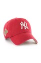 47 brand șapcă de baseball din bumbac MLB New York Yankees BCWS.DBLUN17GWS.XY96 rosu AA00