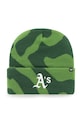 47 brand caciula MLB Oakland Athletics imprimeu verde B.FRFMK18ACE.FF