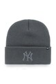 Шапка 47 brand MLB New York Yankees аппликация серый B.HYMKR17ACE.CCB