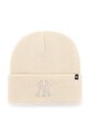 Čepice 47 brand MLB New York Yankees středně silná béžová B.HYMKR17ACE.NTN