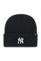 Шапка 47 brand MLB New York Yankees аппликация тёмно-синий B.HYMKR17ACE.NYF