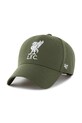 Шапка с козирка с вълна 47 brand Liverpool FC с вълна зелен EPL.MVPSP04WBP.SWA