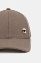 Шерстяная кепка Karl Lagerfeld 246W3415 коричневый AA00